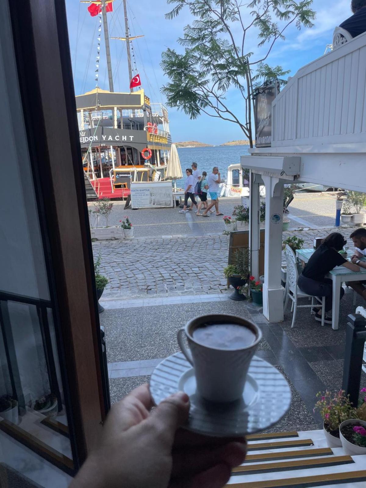 Hotel Karacam Foça Buitenkant foto