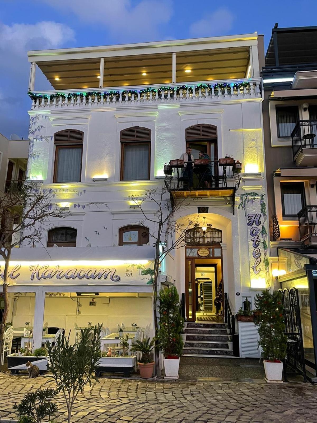 Hotel Karacam Foça Buitenkant foto
