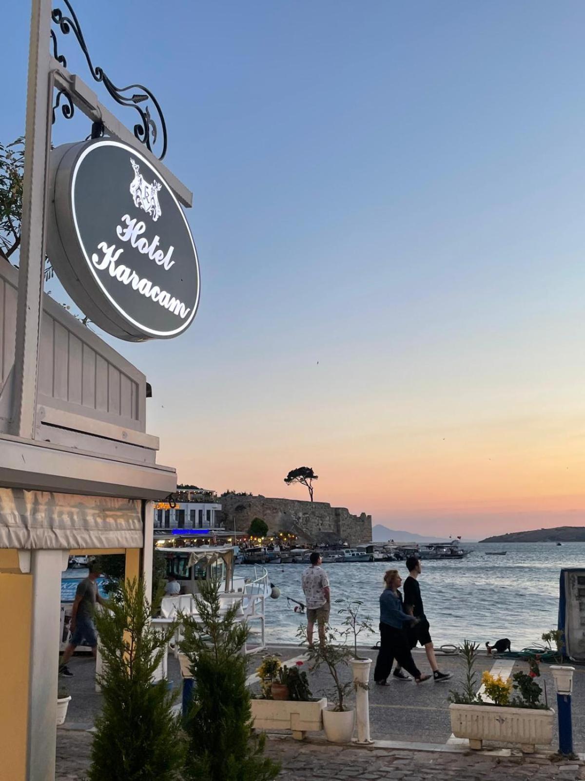 Hotel Karacam Foça Buitenkant foto