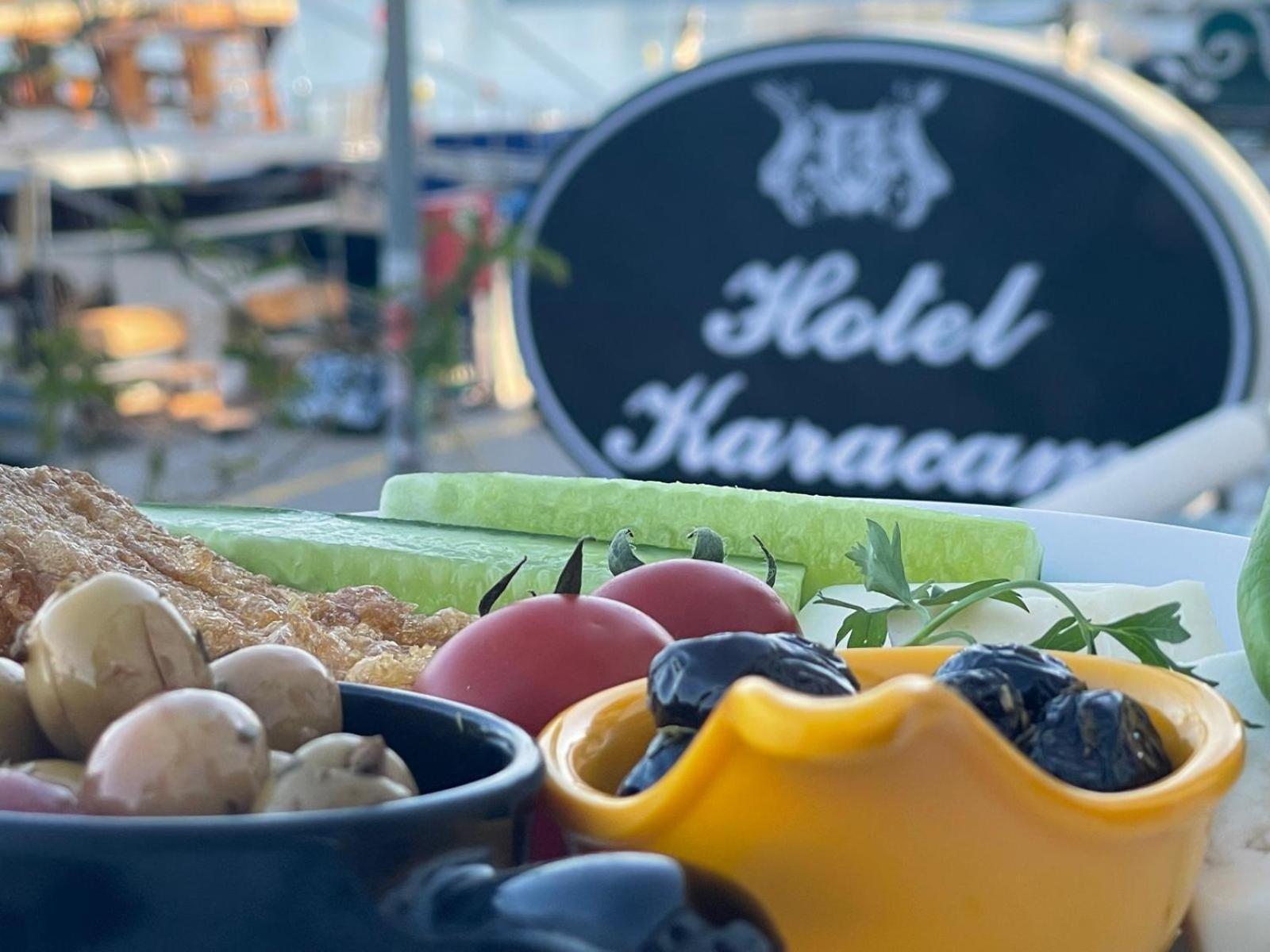 Hotel Karacam Foça Buitenkant foto