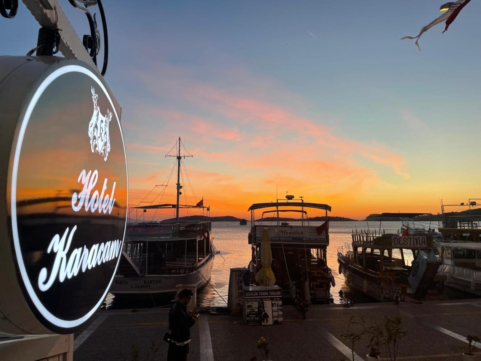 Hotel Karacam Foça Buitenkant foto